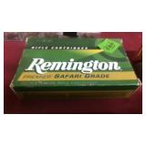 20 RNDS OF REMINGTON PREMIER SAFARI 30-06  180 GR