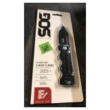 NEW SOG FOLDING KNIFE MONEY CLIP