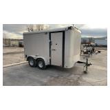 2011 BEAVER 16 FT. ENCLOSED TRAILER W/ RAMP DOOR