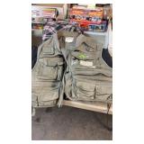 FLY FISHING VEST SIZE 2XL