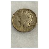 1921 SILVER PEACE DOLLAR