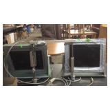 GROUP OF TWO SECURITY LIGHT FIXTURES