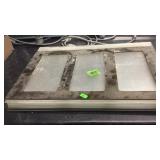 GROUP OF GLASS PLATES