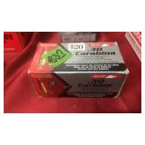 50 RNDS 30 CARBINE **WE DO NOT SHIP AMMO