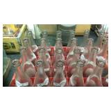 COCA COLA FLAT W/ DILLON BEFVERAGE BOTTLES