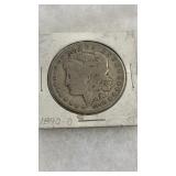 1890-O MORGAN SILVER DOLLAR