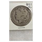 1891 CARSON CITY MORGAN SILVER DOLLAR