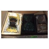 GOORIN BROS. RED RICCI FELT HAT & 3 FEATHER BOW