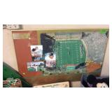 FRAMED POSTER OF MONTANAGRIZ VS MARSHALL