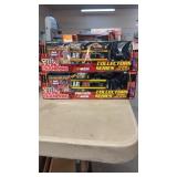 2 WARD BURTON NASCAR SEMI TRUCK W/ CARS SETS