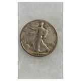 1941 WALKING LIBERTY SILVER HALF DOLLAR