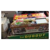 4 BX OF BASEBALL TRADING CARDS