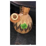 TRADITIONAL ZULU HERB CONTAINER