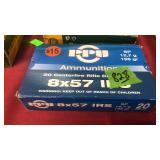 20 RNDS OF 8X57 IRS  **WE DO NOT SHIP AMMO