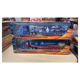 2 NASCAR SEMI TRAILER RIGS