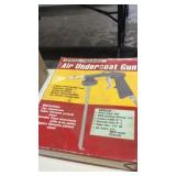 AIR UNDERCOAT GUN AND HARD HAT