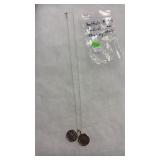 2 BUFFALO NICKEL PENDANTS ON ONE 925 SILVER CHAIN