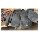 CARHART INSULATED JACKET, BLACK 2XL