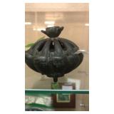 ART DECO 1920'S CAST IRON INCENSE BURNER