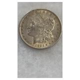 1921 MORGAN SILVER DOLLAR