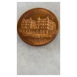 MARCUS DALY HOTEL 1 OUNCE COPPER ROUND