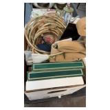 BX W/ CHRISTMAS COLLECTOR PLATES, BLESSED CARVING,