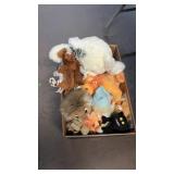 BX OF STUFFED ANIMALS INCLUDING TY