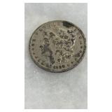 1890-O MORGAN SILVER DOLLAR