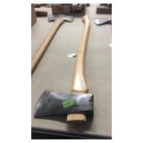 COLLINS 2 # RAFDING AXE W/ NEW HANDLE