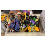 BX OF TRANSFORMERS, MONSTER TRUCKS & TOYS