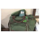 PICNIC TIME CANVAS PICNIC BAG/LUNCHBOX & STANLEY