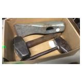 BX W/ 2 HAND SLEDGES & ATTIRE BEAD BREAKER