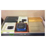 2 MINI BLUE TOOTH SPEAKERS, WIFI DIMMER SWITCH,