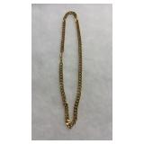 GOLD TONED NECKLACE STAMPED KOREA