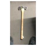 COLLINS DOUBLE BITTED AXE