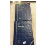 1 PARTIAL BOOK OF LINCOLN CENTS & 1 EMPTY BOOK