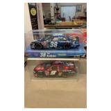 2 DIE CAST RACECARS