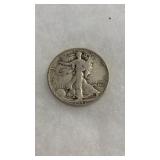 1943 WALKING LIBERTY SILVER HALF DOLLAR