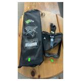 COMPACT FOLDING CAMP CHAIR & CAMPING TABLE