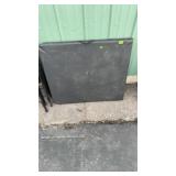 FOLDING BLACK TABLE