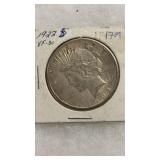 1922-S SILVER PEACE DOLLAR