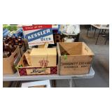 HIGHLANDER BOX & COMMUNITY CREAMERY WOOD BOX