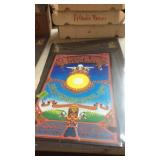 GRATEFUL DEAD METAL EMOBSSED POSTER