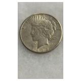 1922-S SILVER PEACE DOLLAR