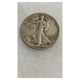 1943 WALKING LIBERTY SILVER HALF DOLLAR