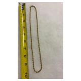 STAMP 14K GOLD NECKLACE