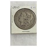 1891-O MORGAN SILVER DOLLAR