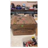 ANHEUSER-BUSCH INC WOOD BOX W/ LID