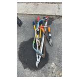 GROUP OF GARDEN TOOLS
