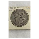 1880-O MORGAN SILVER DOLLAR